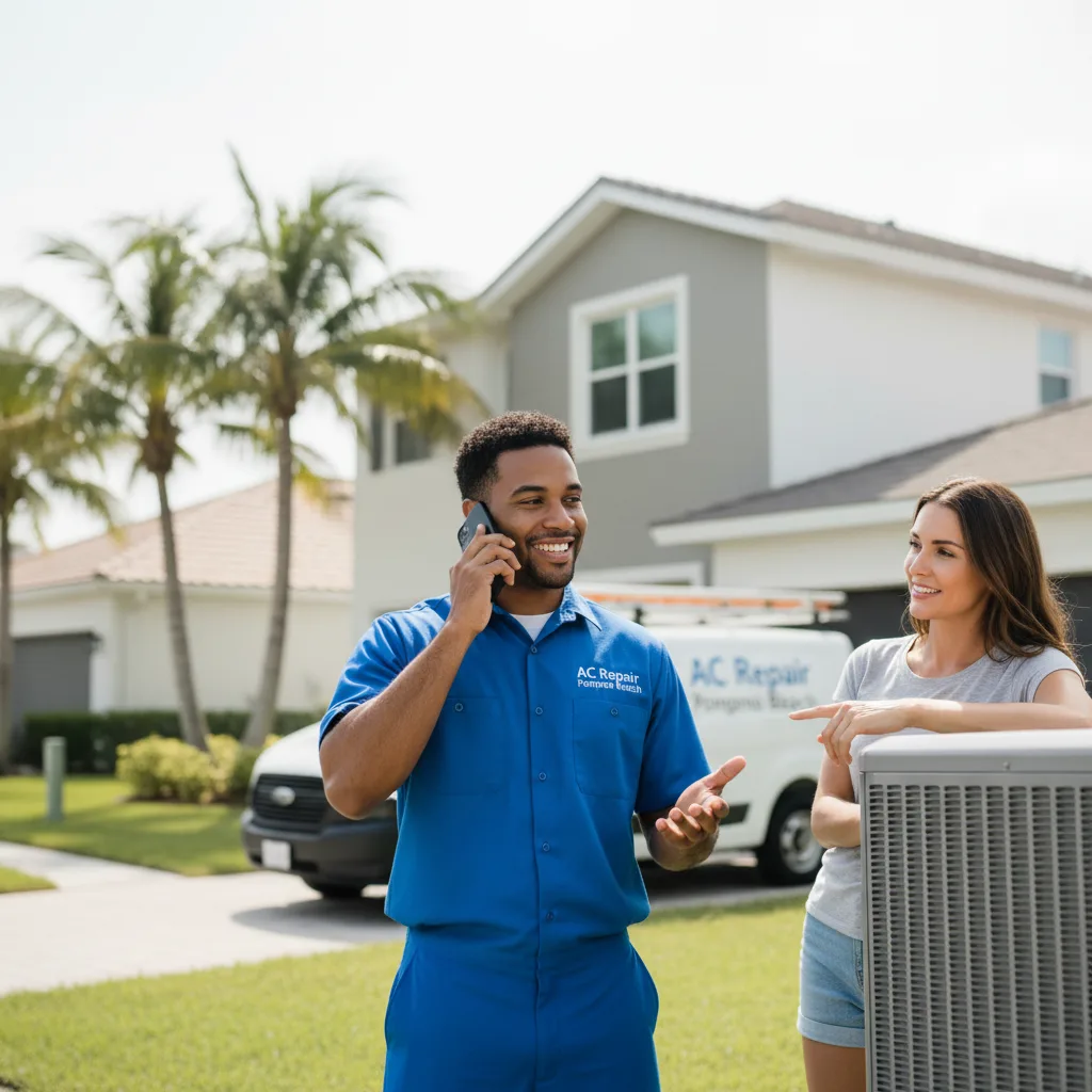 AC Repair Pompano Beach customer support in South Dennis